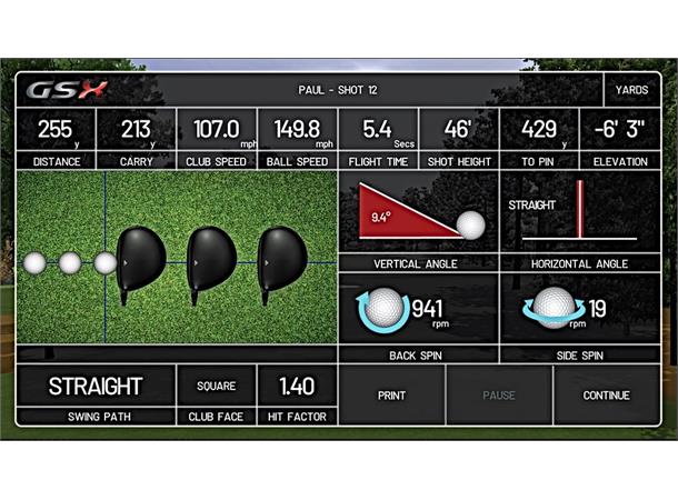 Golfsimulator m. 3 lerreter - Toppmodell Virkelighetsnær 3D Surround grafikk!