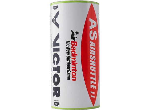 Victor® AS Airshuttle II - Utendørs Badmintonball - 6 stk