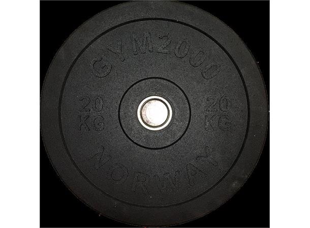 Olympisk bumperplate Pro 20 kg 50 mm