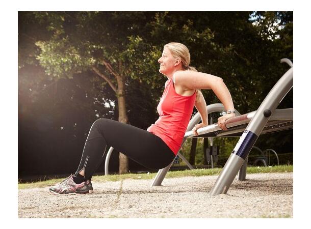 Flat bench Outdoor Fitness