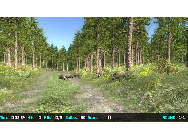 HD Skytesimulator Tilleggsmod. til sports- & golfsimulator