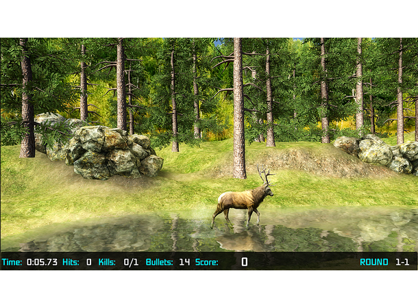 HD Skytesimulator Tilleggsmod. til sports- & golfsimulator