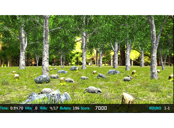 HD Skytesimulator Tilleggsmod. til sports- & golfsimulator 