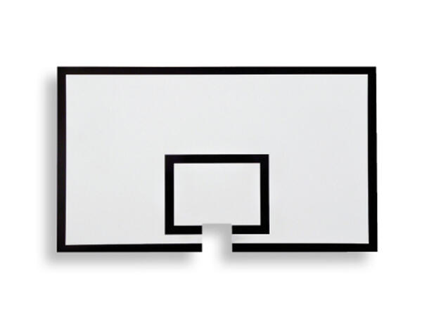 MDF Basketball Plate 180 x 105 cm, 21 mm