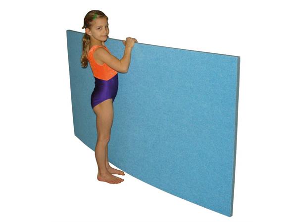 Turnmatte gulv - Blå 200 x 150 x 3,5 cm