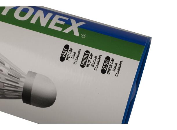 Yonex® Badmintonballer MAVIS 350 Medium - blå - 6stk
