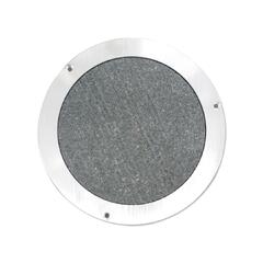 Gulvring med lokk til markfeste 130 mm