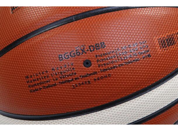 Molten® Basketball GG6X Størrelse 6, FIBA godkjent 