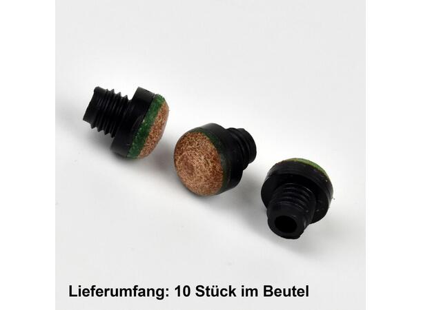 Biljard tupper M8 Ø12 mm - 10 stk