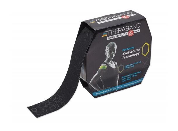 Thera-Band Kinesiologi Tape XactStretch, 31,4 m x 5 cm, Svart