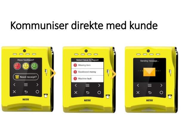 Betalingsterminal: Visa- & Mastercard Superenkel betaling -  Uten pinkode!