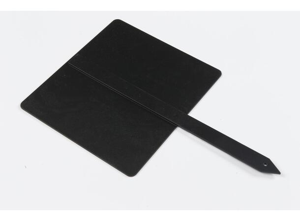 Avstandsmarkør 20 x 18 cm - Svart 