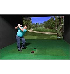 Golfsimulator m. 1 Lerret, 64 baner Markedets mest realistiske simulator