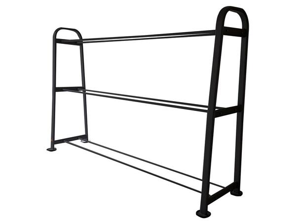 Oppbevaringsstativ for store baller
