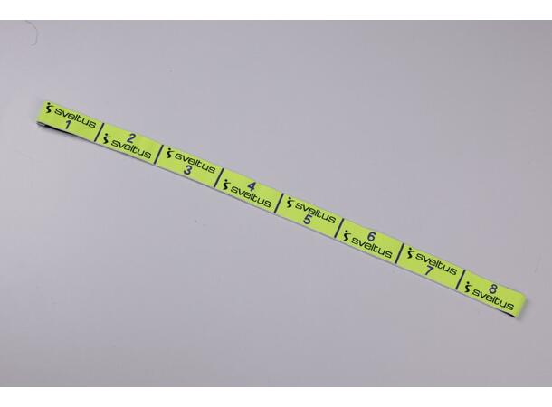 Elastiband 10 kg Treningsstudio i lommen Gul 