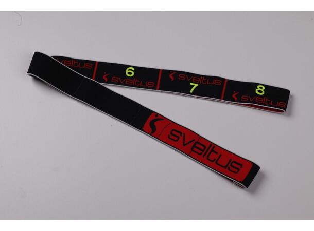 Elastiband 15 kg Treningsstudio i lommen Svart 