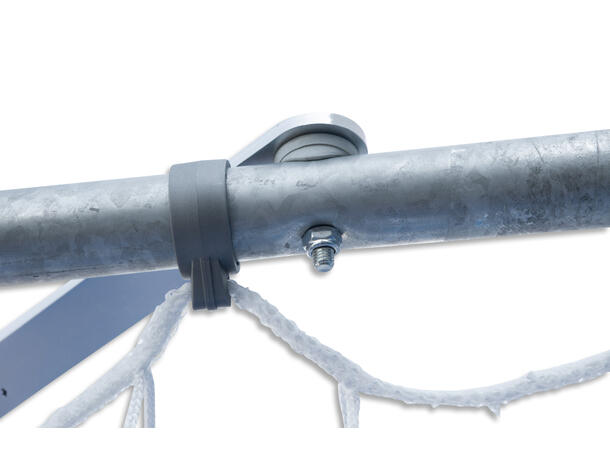 Håndballmål Aluminium - Svart-Hvit 
