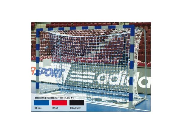 Håndballmål - IHF - Svart/hvit 