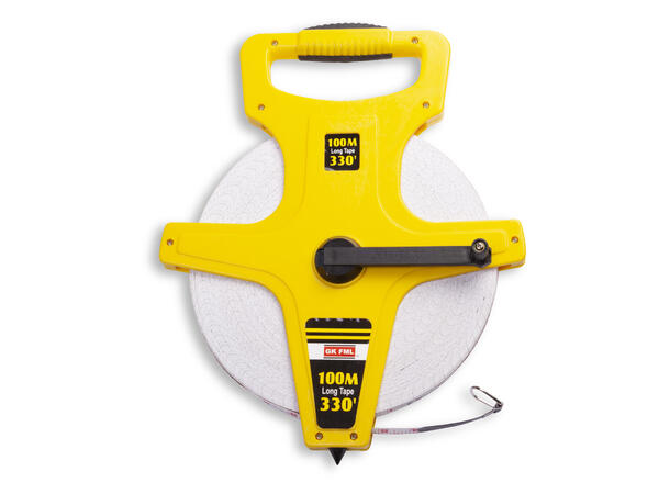 Målebånd Glassfiber 30m m/ håndtak 
