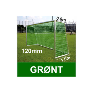 5'er nett fotballmål D:0,8/1,0m Grønt 120mm