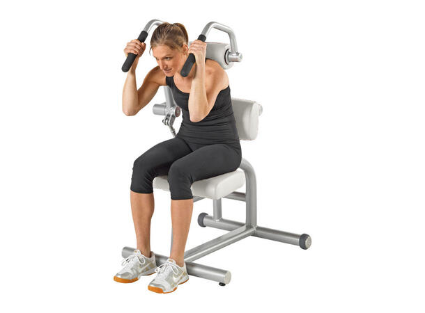 Abdominal og ryggapparat Hvit 