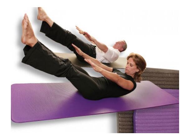 Airex® Pilates- og Yogamatte Antrasitt