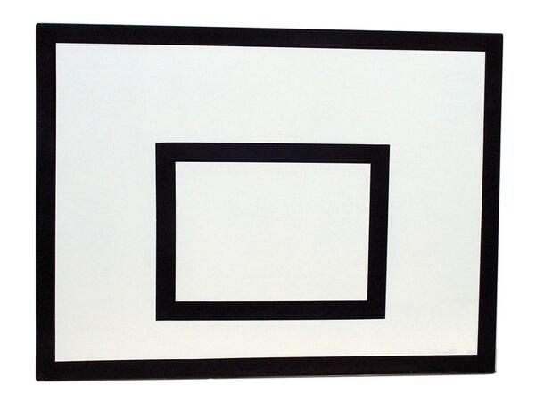 Basketballplate med trekjerne 120 x 90 cm
