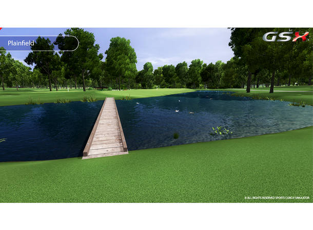 GSX Golfsimulatorprogram Enestående grafikk!
