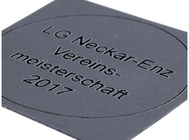 Gravering for medalje folie-gravering