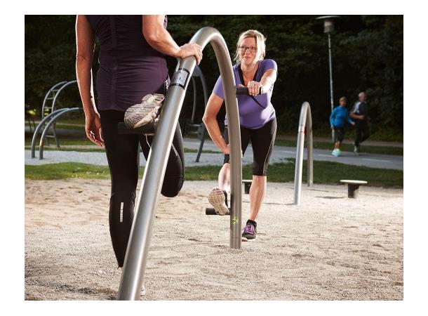 Stretch-Station Outdoor Fitness