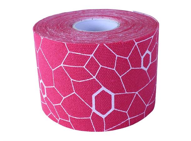 Thera-Band Kinesiologi Tape XactStretch, 5 m x 5 cm, Rosa/Hvit