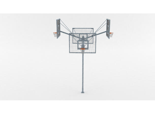 3-sidig basketballanlegg 