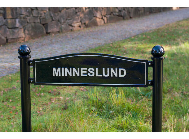 Eksklusive skilt til kirkegårder 