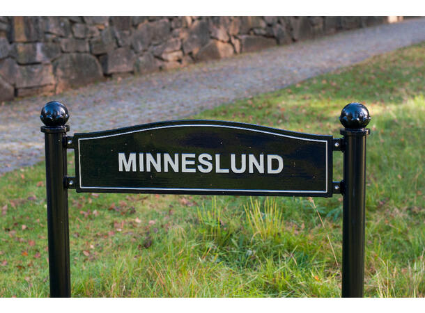 Eksklusive skilt til kirkegårder