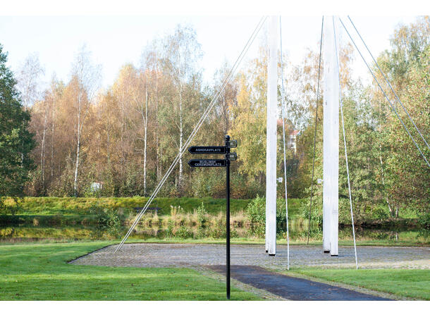 Eksklusive skilt til kirkegårder 