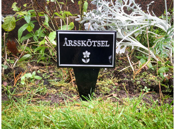 Eksklusive skilt til kirkegårder 