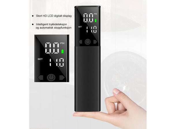 Elektrisk ballpumpe - Med LCD skjerm Særdeles brukervennlig 