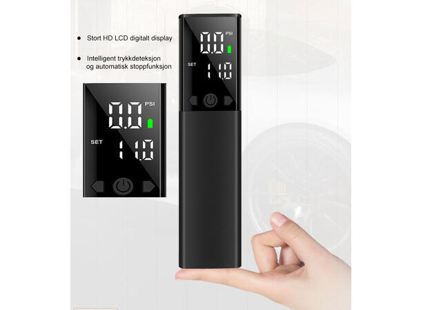 Elektrisk ballpumpe - Med LCD skjerm Særdeles brukervennlig