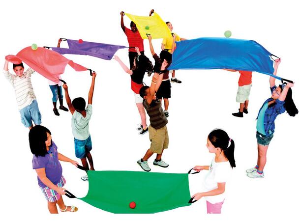 Fallskjerm for to personer 83x127cm 