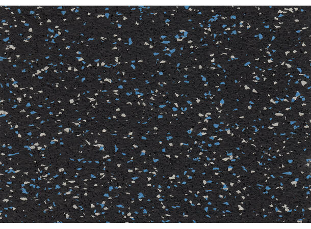 Gulv til treningsrom - 20 x 1,5 meter 6mm tykkelse 