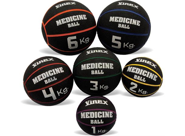 Medisinball i gummi - 9kg
