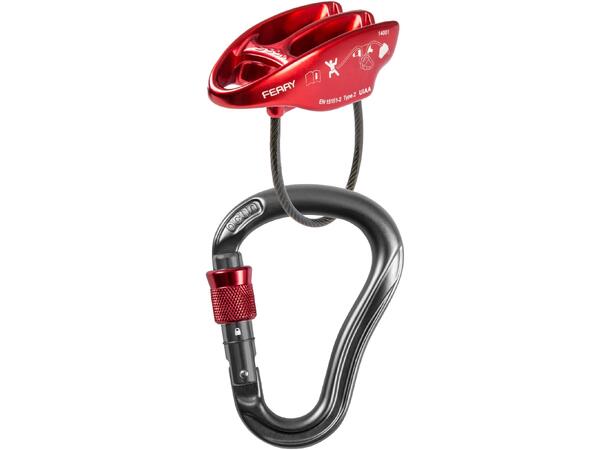 Taubrems og karabin Ocun Belay Set Eagle + Ferry