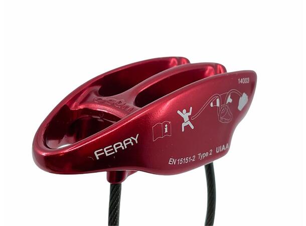 Taubrems og karabin Ocun Belay Set Eagle + Ferry