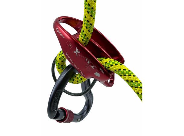 Taubrems og karabin Ocun Belay Set Eagle + Ferry