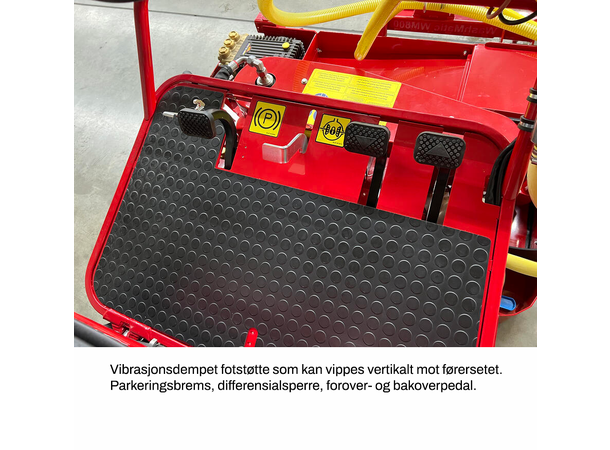 WashMatic WM800 Rengjøring av syntetiske sportsflater