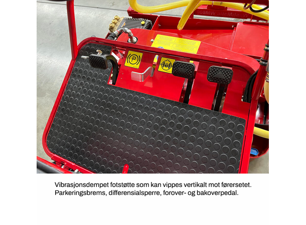 WashMatic WM800 Rengjøring av syntetiske sportsflater 