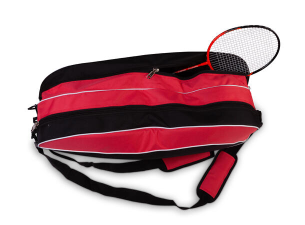 10 stk Badmintonracketer - Proffpakke + 6stk baller og bag 