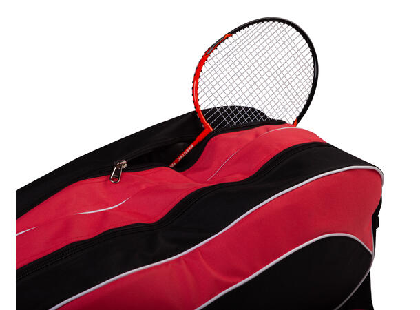 10 stk Badmintonracketer - Proffpakke + 6stk baller og bag 