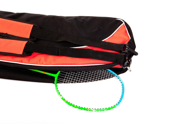 10 stk Badmintonracketer - Proffpakke + 6stk baller og bag 