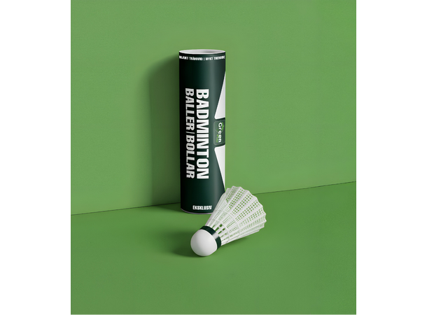 10 stk Badmintonracketer - Proffpakke + 6stk baller og bag 